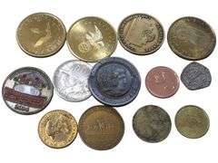 Token Medal Lot Various