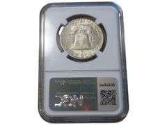 1953 D Franklin Half Dollar MS 63 FBL Certified by NGC