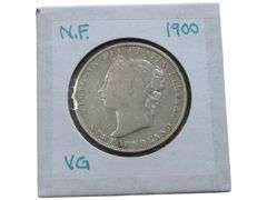 1900 NEW FOUNDLAND 50 CENTS