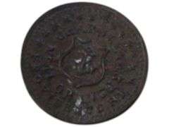 Antique Mechanics Bank Providence RI Civil War Token 1863