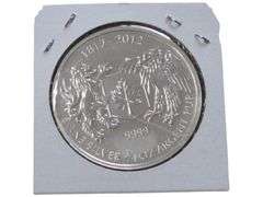 2012 Canadian 3/4 oz Silver  - 1812-2012 Commemorative
