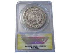 1884-S Morgan Silver Dollar ANACS EF 40 Graded