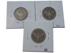 1914 Barber Quarters Lot - VG10 Condition - Nice Details