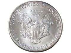 1989 American Silver Eagle  - Walking Liberty Design