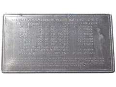 1941-1945 WWII U.S. Savings Bond Appreciation Plaque