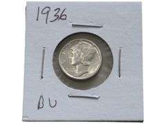 1936 MERCURY DIME