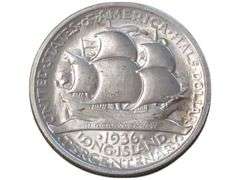 1936 Long Island Commemorative Half Dollar