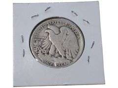 1920 Walking Liberty Half Dollar  - Collectible Silver Currency