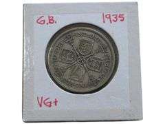 1935 SILVER 1 FLORIN