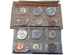 1959 U.S. Mint Uncirculated  Set - Philadelphia and Denver