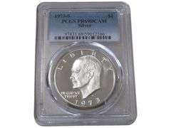 1973-S Eisenhower Silver Dollar PCGS PR69DCAM