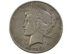 $1 1935 S PEACE DOLLAR