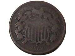 1868 2 Cent Piece