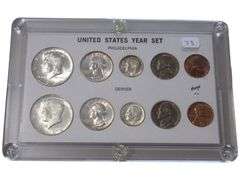 1964 United States Mint  Year Set - Philadelphia & Denver