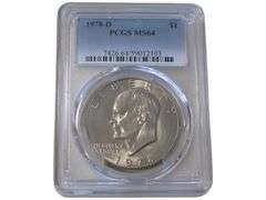 1978-D Eisenhower Dollar  PCGS MS64