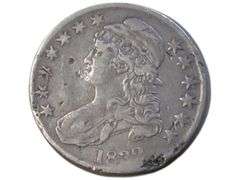 1832 Capped Bust Half Dollar  - Antique U.S. Silver Currency
