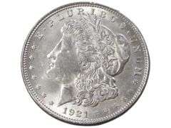 1921 Morgan Silver Dollar