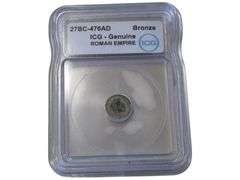 ICG Certified Genuine Roman Empire Bronze  (27 BC - 476 AD)