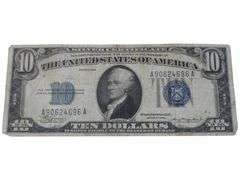 1934 $10 Silver Certificate Note