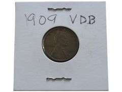 1909 VDB WHEAT CENT