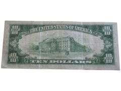 $10 NATIONAL SAN FRANCISCO CHARTER 9174 1929