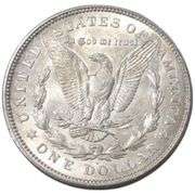 $1 1921 D MORGAN SILVER DOLLAR