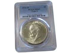 1976-D Eisenhower Dollar Bicentennial  PCGS MS63 Type 2