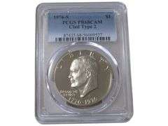 1976-S Eisenhower Dollar PCGS PR68CAM Clad Type 2