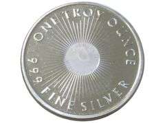 Sunshine Minting Silver Round  .999 Fine 1 Ounce Silver