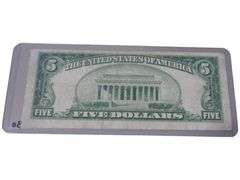 Vintage 1929 $5 Federal Reserve Bank Note - Boston Issue