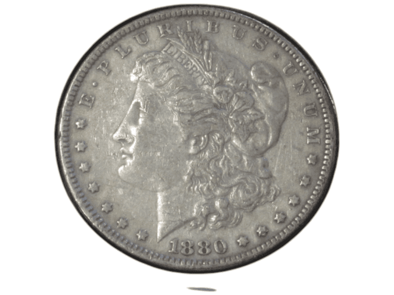 1880 Morgan Silver Dollar  - Collectible U.S.