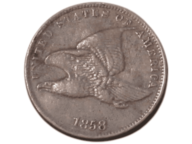 1858 Flying Eagle Cent - Historic U.S.