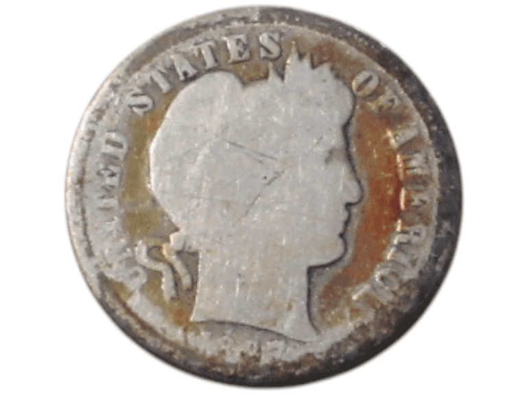 1897-O Tough Date Barber Dime