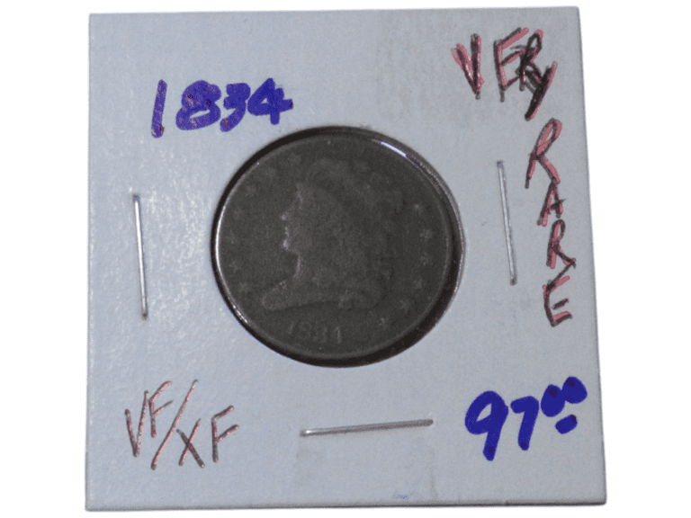 1834 Half Cent