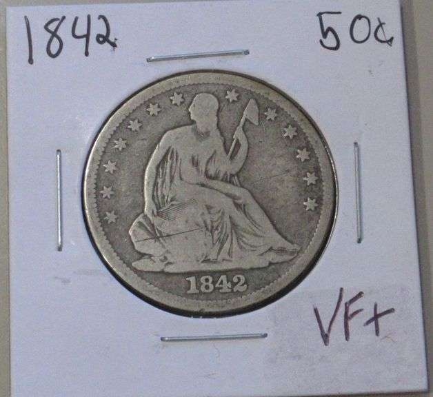 1842 Seated Liberty Half Dollar