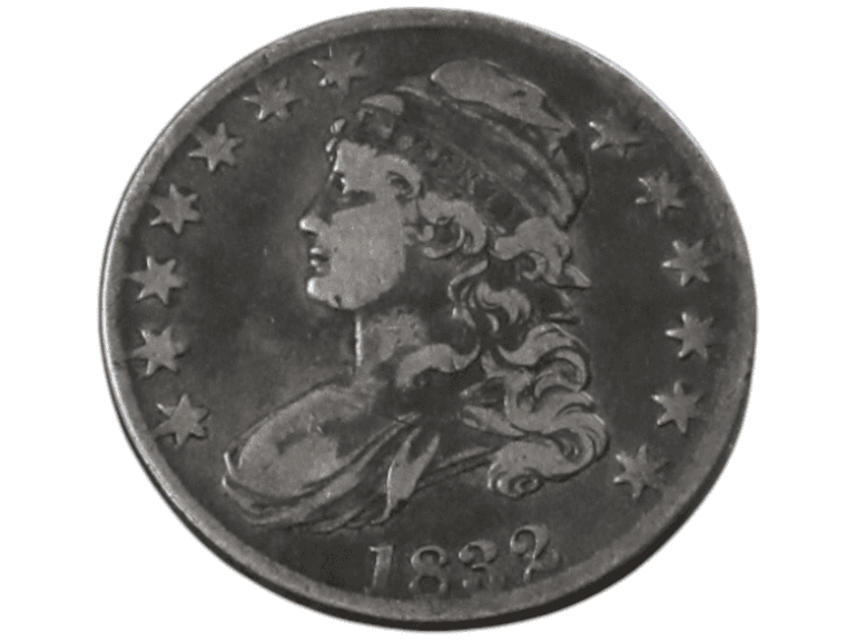 1832 Capped Bust Half Dollar