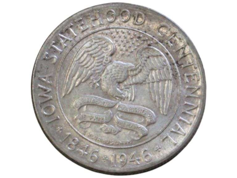 1946 Iowa Statehood Centennial Half Dollar