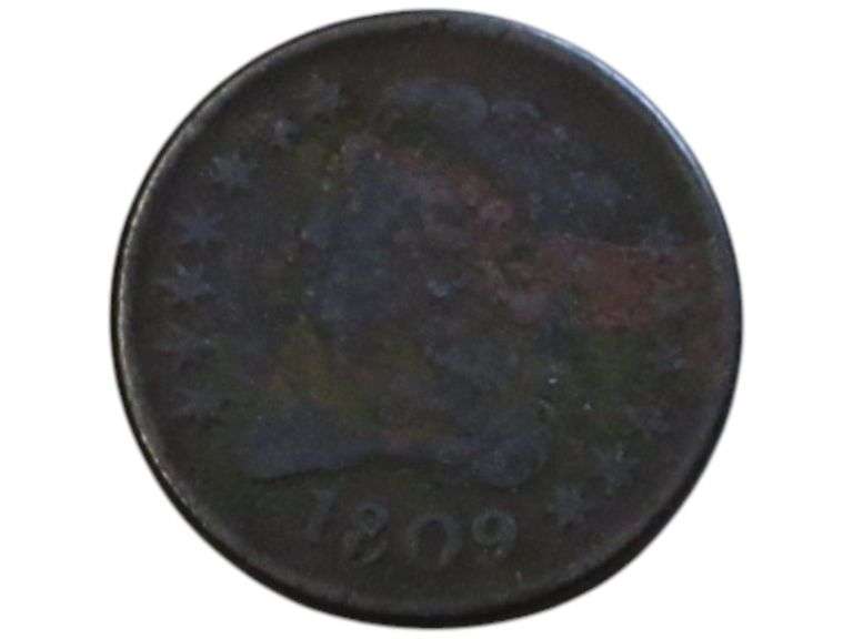 1809 Classic Head Half Cent