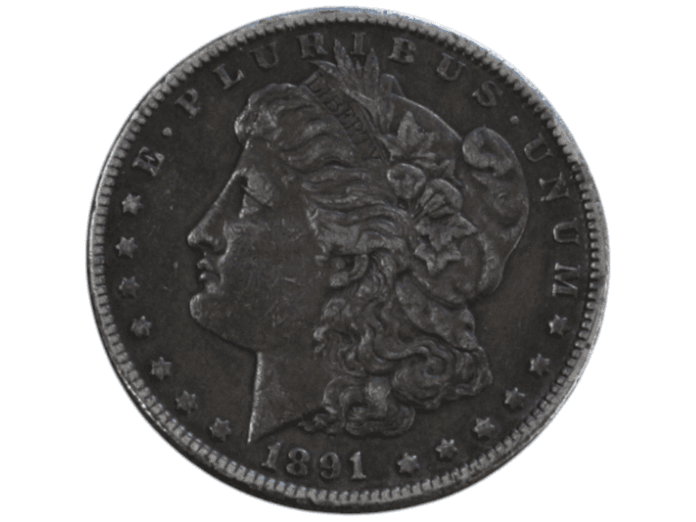 1891 CC Carson City Morgan Silver Dollar