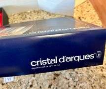 6pc Longchamp 36 cl Cristal d’arques (Located in Sun Room)
