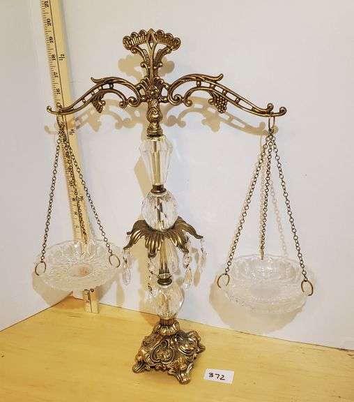 Faux Balance Scale Decor BHHS GA Properties Auction Group