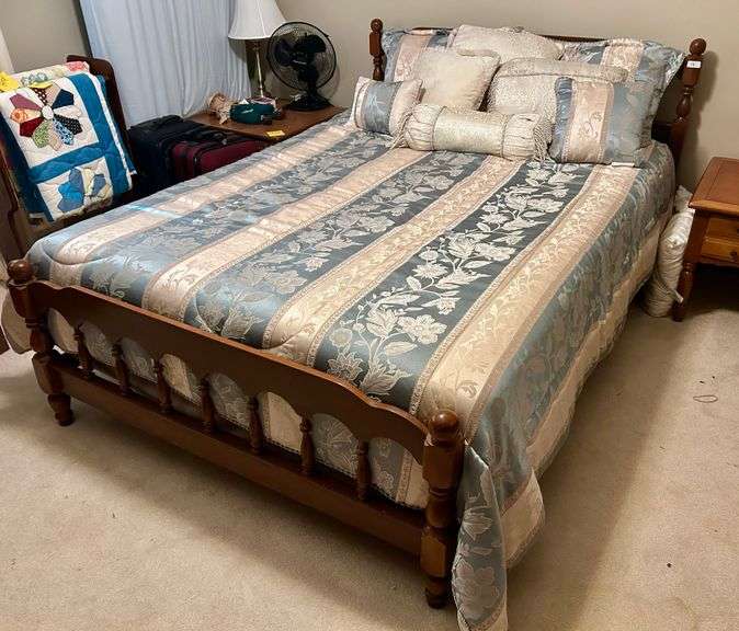 Bed 77”x59” (Located in First Bedroom to the Left)