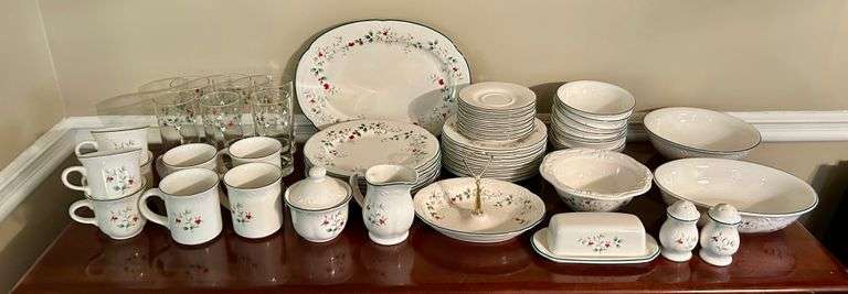 54pc PFALTZGRAFF Dishes (Located in Kitchen)