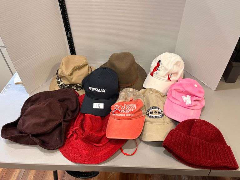 10 pc Assorted Hats (Kit)