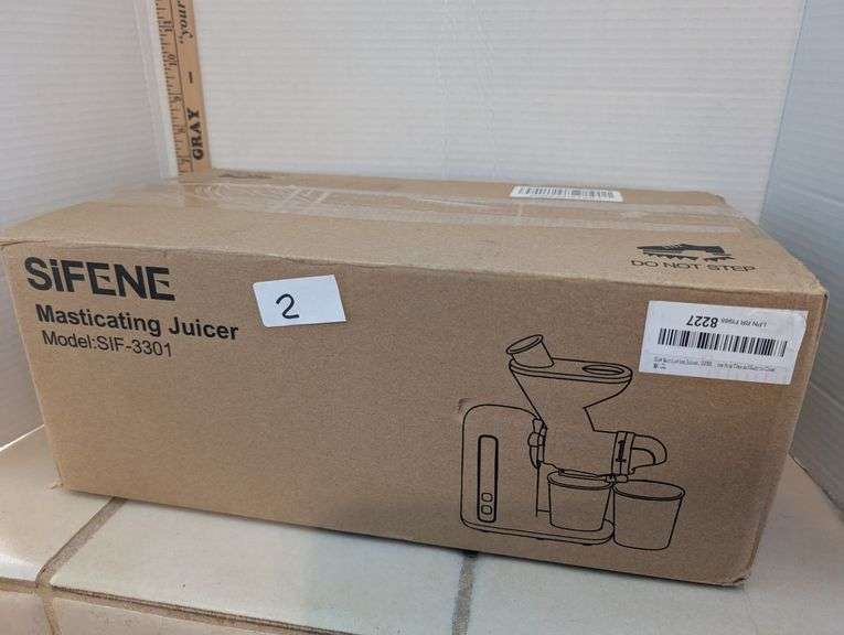 Unopened Sifine Masticating Juicer (upstairs master bedroom)