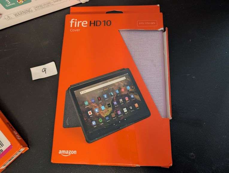 3 pc. Osmos coding starter kit, fire HD8 and HD10 cases (upstairs master bedroom)