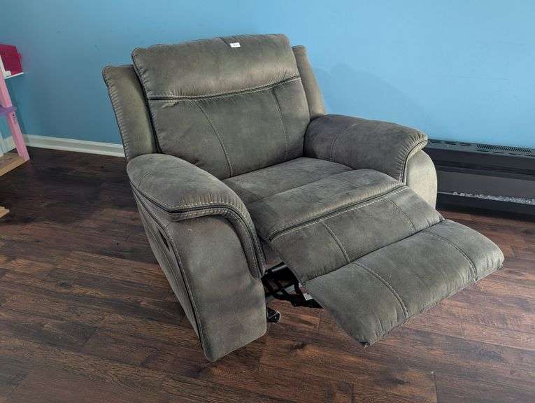 Fabric Rocking chair recliner 44"x 36"X 42", needs cleaning (upstairs living room)