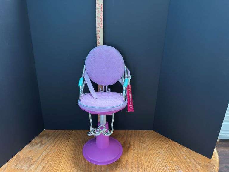 Our Generation Sitting Pretty Salon Chair (located in living room)