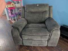 Fabric Rocking chair recliner 44"x 36"X 42", needs cleaning (upstairs living room)