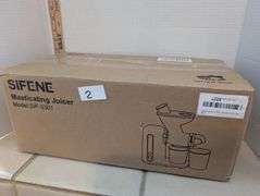 Unopened Sifine Masticating Juicer (upstairs master bedroom)